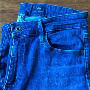 AG high rise skinny jeans